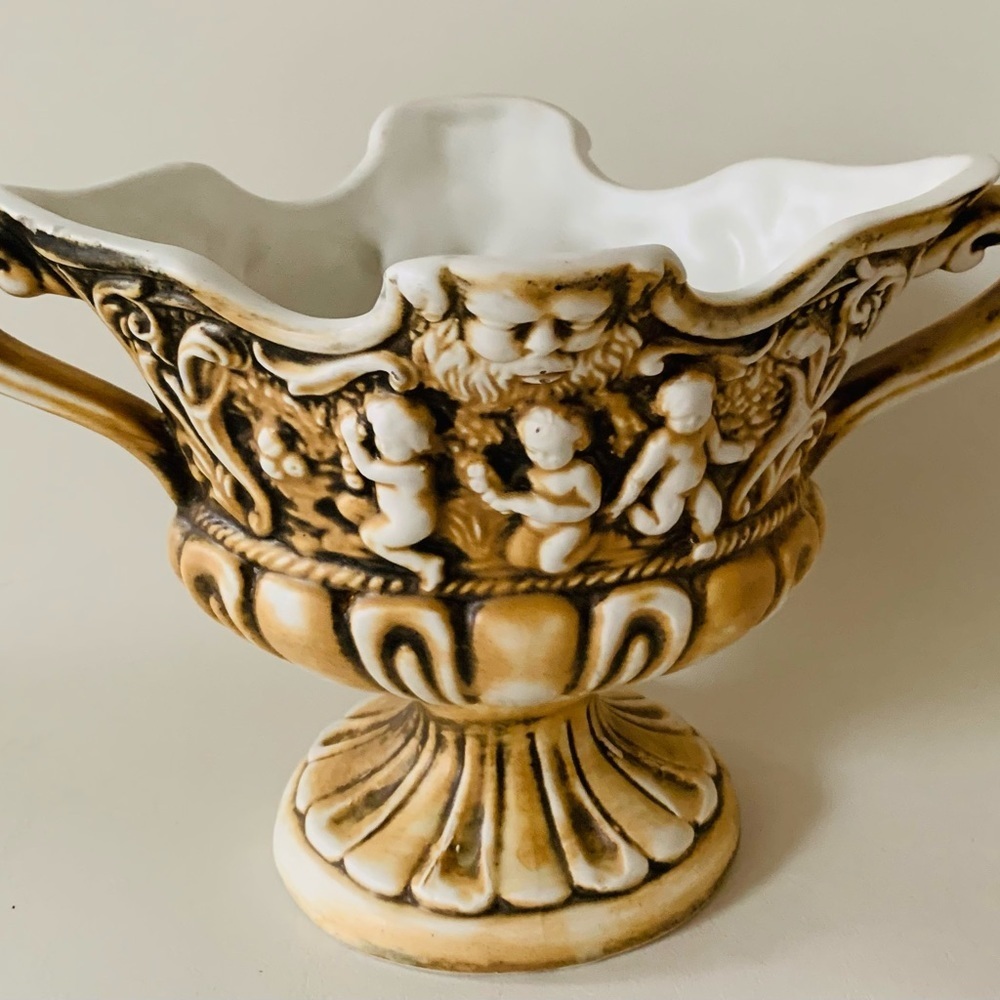 Ceramic vase from Italy